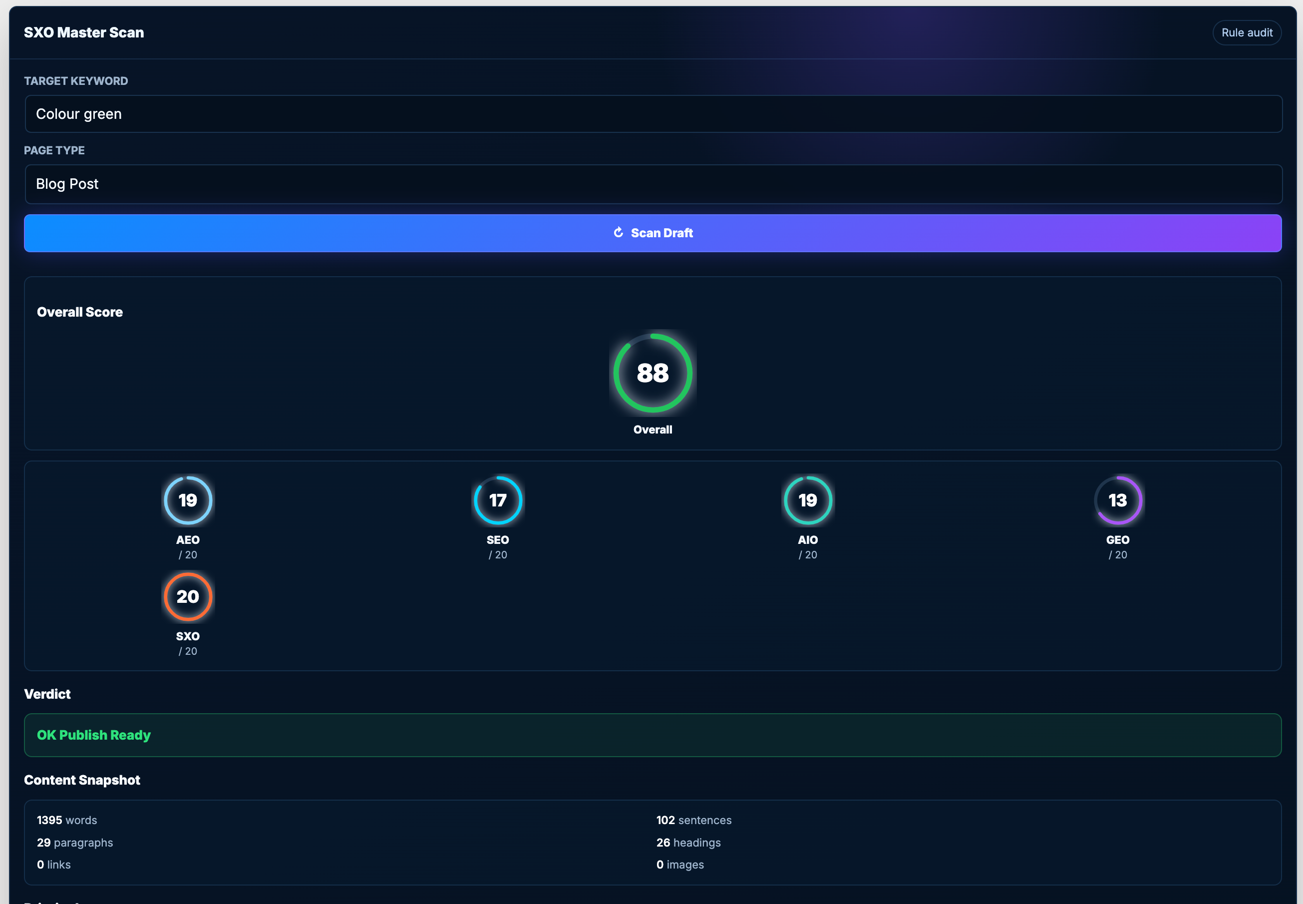 Plugin Dashboard